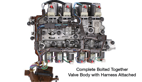 GM 9T45/50/60/65 Assembled Valve Body without ETRS