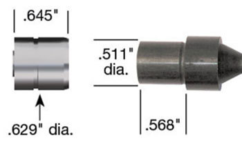 Figure 9 6R80 Valve and Sleeve Dimensions
