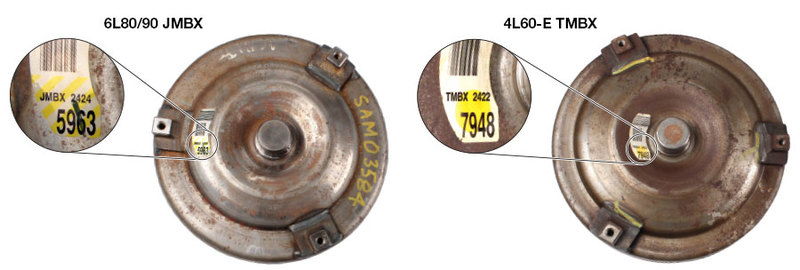 Figure 2 — 4L60-E TMBX & 6L80, 6L90 JMBX Front Covers