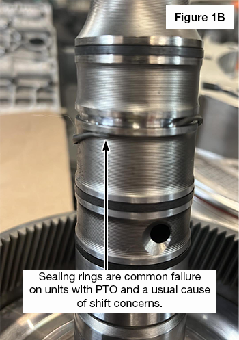 6R140 Shaft Sealing Ring Damage