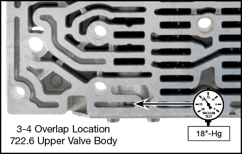 722.6 3-4 Overlap Control Sleeve Kit Vacuum Test Locations