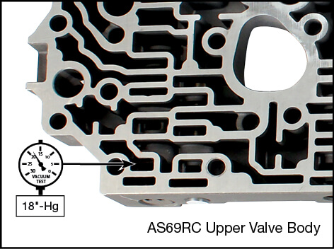 AS66RC, AS69RC B1/B2 Apply Control Plunger Valve Kit Vacuum Test Locations