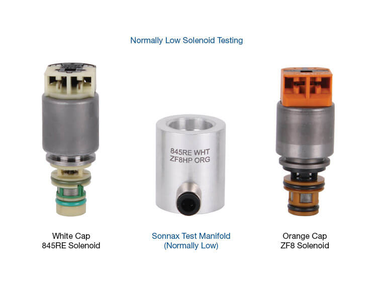 Solenoid Test Manifold Use w/ VACTEST-01K Sonnax 95430-VTK Transmission Kit 